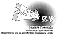 Logo des Sopro e.V. - Soziale Projekte in den neuen Bundesländern
