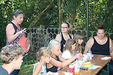Kinder von 7 - 14 Jahren können am Sommerfest teilnehmen