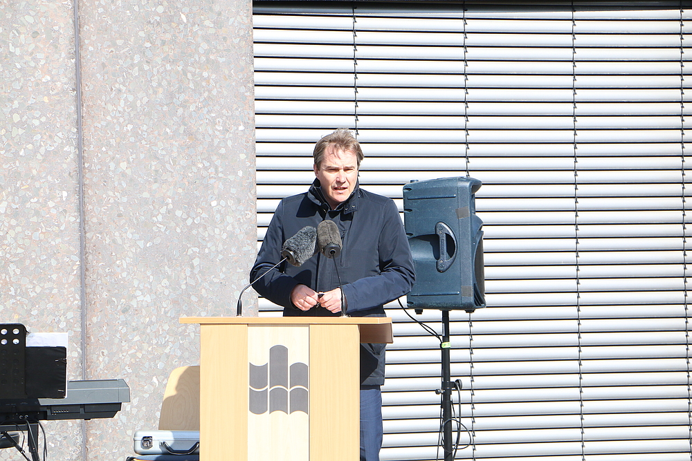 Oberbürgermeister der Großen Kreis- und Hochschulstadt Mittweida Ralf Schreiber