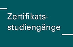 Zertifikatsstudiengänge